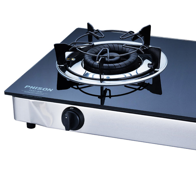 Phison Tempered Glass Gas Cooker PGC-506