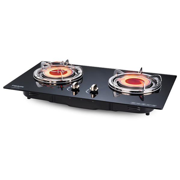 Phison Infrared Tempered Glass Gas Cooker PGC-703
