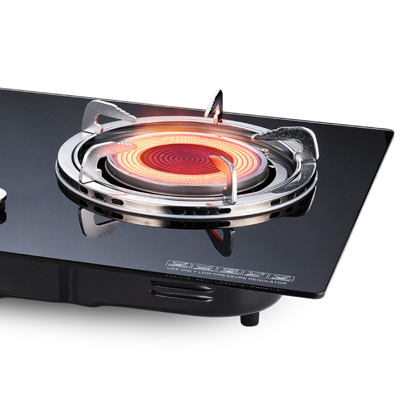 Phison Infrared Tempered Glass Gas Cooker PGC-703