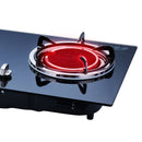 Phison Dapur Gas Kaca Infrared Tempered Glass Gas Cooker PGC-706
