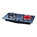 Phison Dapur Gas Kaca Infrared Tempered Glass Gas Cooker PGC-706