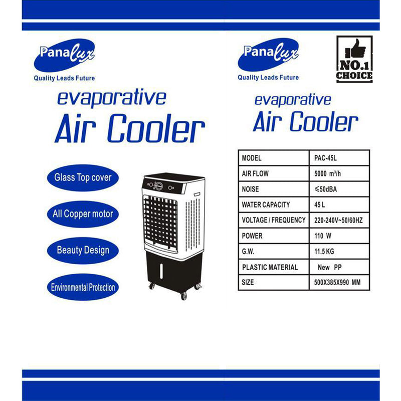Panalux 45L Air Cooler PAC-45L