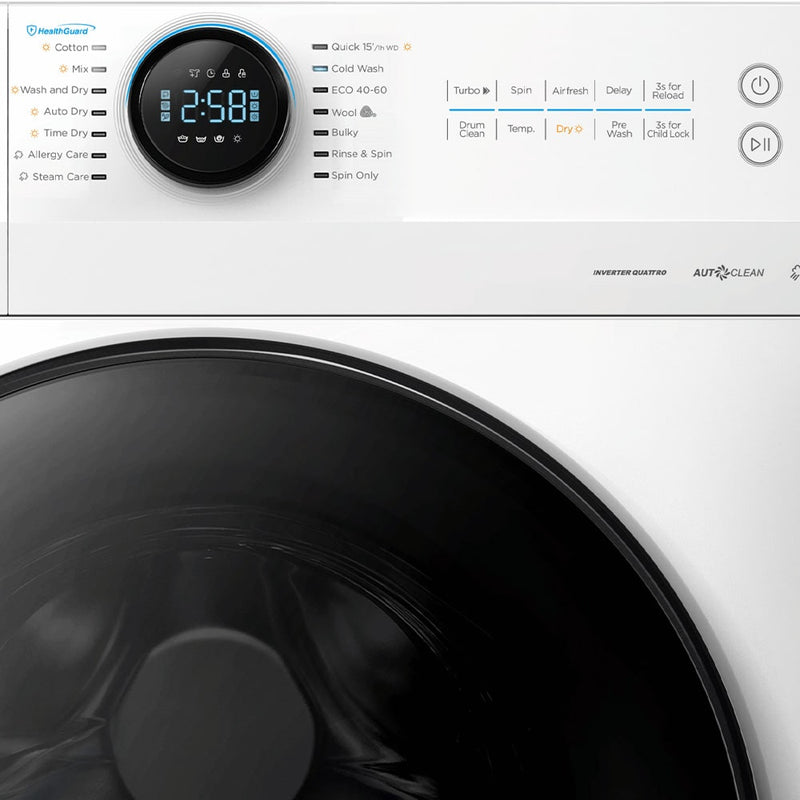 Midea 8.5Kg 2 In 1 Front Load Washer Dryer Combo MF200D85B
