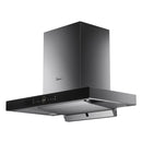 Midea 2 Burner Built-In Glass Gas Cooker Hob with 5.8kW MGH-2280GL + Midea Cooker Hood Auto Clean Steam Wash MCH-90M80AT