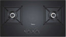 Midea Hud + Dapur - Built-in Gas Hob MGH-4360GL + Midea Cooker Hood MCH-90M80AT