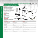 DENN Mini Tie Clip Condenser Microphone DCM-070