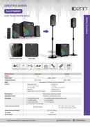 DENN Sistem Audio Serbaguna Speaker Home Theater Lifestyle System DLA-HT4880BO