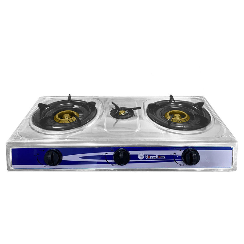 Happy Home Triple Gas Stove HAPPYHOME-7123