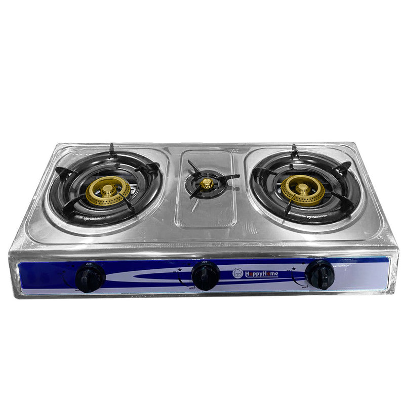 Happy Home Triple Gas Stove HAPPYHOME-7123