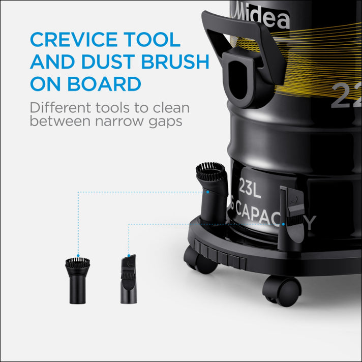 Midea 23L Vacuum Cleaner Wet & Blow MVC-D23