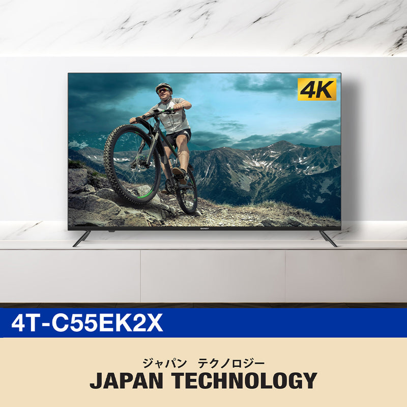 Sharp 55“ LED TV 4K Android TV 4TC55EK2X