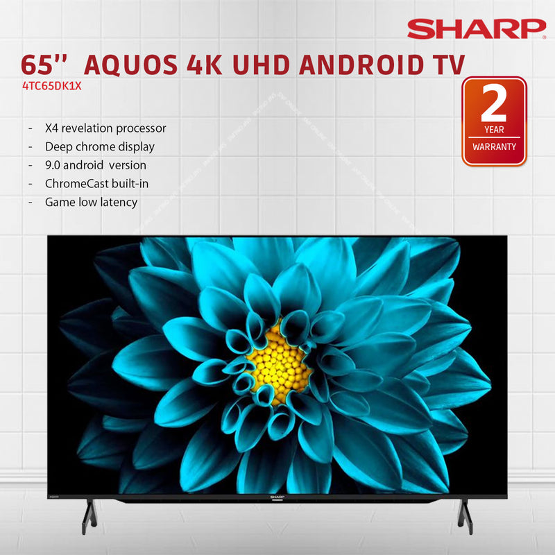 Sharp 65 4K Android TV 4TC65DK1X