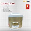 Pentec 2.2L Jug Rice Cooker TAC-155